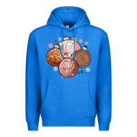 True Royal christmas pan dulce Premium Hoodie - MaliasSmallBusiness