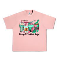Salmon licensed practical nurse coffee cups Urban Heavy Tee - Zillion Design Studio