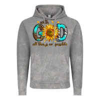Cloud Rock with god all things possible Vintage Hoodie - RanaPortraitStore