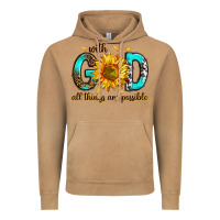 Vintage Camel with god all things possible Vintage Hoodie - RanaPortraitStore