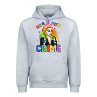 Heather Grey drag is not a crime Urban Hoodie - Artiststas
