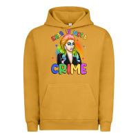 Pigment Peanut Butter drag is not a crime Urban Hoodie - Artiststas