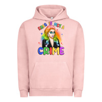 Pigment Salmon drag is not a crime Urban Hoodie - Artiststas