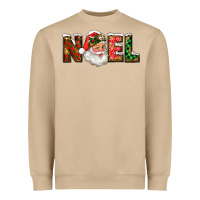 Western Noel Santa Claus Heavyweight Sweatshirt | Teevron