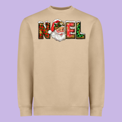 Heavyweight Sweatshirt Western Noel Santa Claus