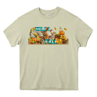 Mossy Hello Fall Rabbit Heavy Core Tee - LillyAllenDesigns