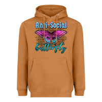 Meerkat Western Anti-Social Butterfly Heavyweight Hoodie - LillyAllenDesigns