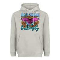 Moon Dust Western Anti-Social Butterfly Heavyweight Hoodie - LillyAllenDesigns