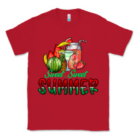 Red sweet sweet summer Classic Tee - CowhideDigitalArt