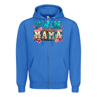 True Royal twin mama Zipper Hoodie - AdoDesignShop