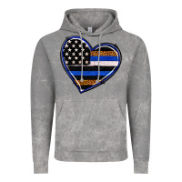 Cloud Rock police heart Vintage Hoodie - RanaPortraitStore