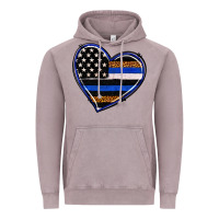 Vintage Zinc police heart Vintage Hoodie - RanaPortraitStore