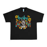 Black western alaskan husky mom Urban Heavy Tee - texasbilliewilder