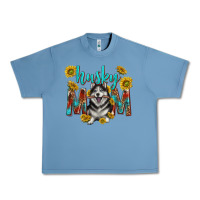 Pebble Blue western alaskan husky mom Urban Heavy Tee - texasbilliewilder