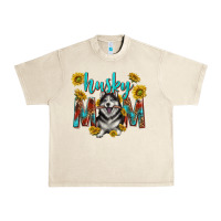 Sandshell western alaskan husky mom Urban Heavy Tee - texasbilliewilder