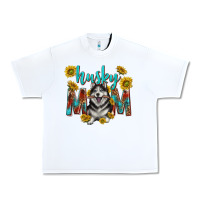 White western alaskan husky mom Urban Heavy Tee - texasbilliewilder