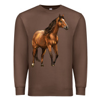 Chestnut Quarter Horse Premium Sweatshirt - LillyAllenDesigns