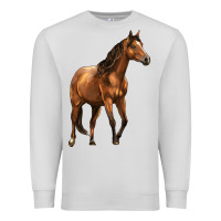 Dove Grey Quarter Horse Premium Sweatshirt - LillyAllenDesigns