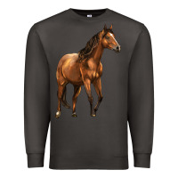 Smoke Quarter Horse Premium Sweatshirt - LillyAllenDesigns