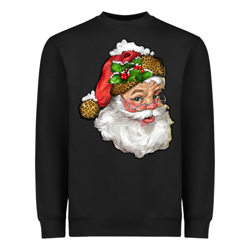 Santa Claus With Snow Heavyweight Sweatshirt by RanaPortraitStore | Teevron