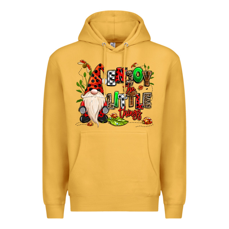 Enjoy The Little Things Premium Hoodie by MaliasSmallBusiness | Teevron