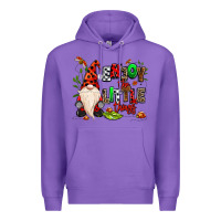 Purple enjoy the little things Premium Hoodie - MaliasSmallBusiness