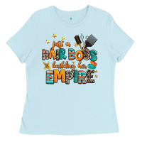 Just A Nail Boss Building Her Empire Ladies Tee | Teevron