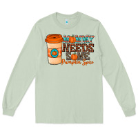 Matcha mommy needs some pumpkin spice Long Sleeve Tee - CowhideDigitalArt