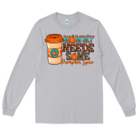 Moon Dust mommy needs some pumpkin spice Long Sleeve Tee - CowhideDigitalArt