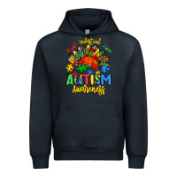 Navy accept understand love autism awareness Urban Hoodie - Artiststas