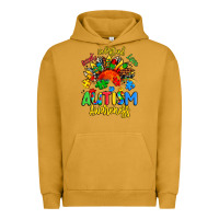 Pigment Peanut Butter accept understand love autism awareness Urban Hoodie - Artiststas