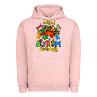 Pigment Salmon accept understand love autism awareness Urban Hoodie - Artiststas