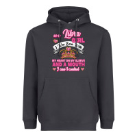 Smoke As A Libra Girl I Was Born With My Heart On My Sleeve And A Mouth Heavyweight Hoodie - Jasminsmagicworld