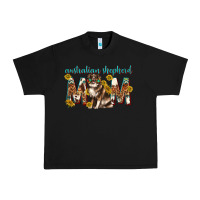 Black western australian shepherd mom Urban Heavy Tee - texasbilliewilder