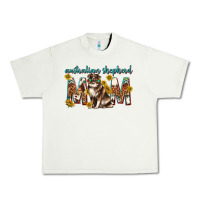 Pistachio western australian shepherd mom Urban Heavy Tee - texasbilliewilder