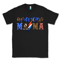 Black american mama thunderbolt Classic Tee - HRA Design Shop