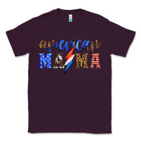Plum american mama thunderbolt Classic Tee - HRA Design Shop