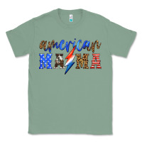Sage american mama thunderbolt Classic Tee - HRA Design Shop