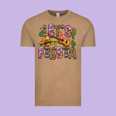 Let S Fiesta Vintage Tee Designed By Zillion Design Studio