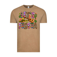 Vintage Coffee let s fiesta Vintage Tee - Zillion Design Studio