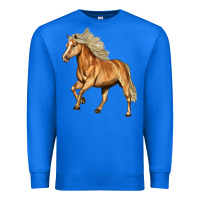 True Royal Haflinger Horse Premium Sweatshirt - LillyAllenDesigns
