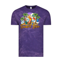 Cloud Purple sunset love Vintage Tee - BarkalooDesign