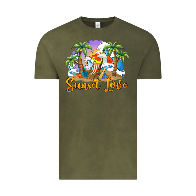 Sunset Love Vintage Tee by BarkalooDesign | Teevron