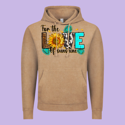 Vintage Hoodie for the love of sunshine