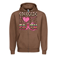 Chestnut strength hope faith Zipper Hoodie - JahusDesignShop