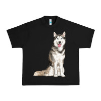 Black husky Urban Heavy Tee - RanaPortraitStore
