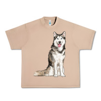Burro husky Urban Heavy Tee - RanaPortraitStore