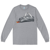 Heather Grey baseball bag fa element Long Sleeve Tee - FaDigitalArtStudio