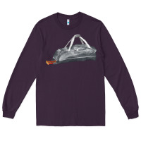 Plum baseball bag fa element Long Sleeve Tee - FaDigitalArtStudio