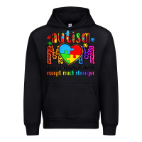 Black autism mom like a normal mom except much stronger Urban Hoodie - Artiststas